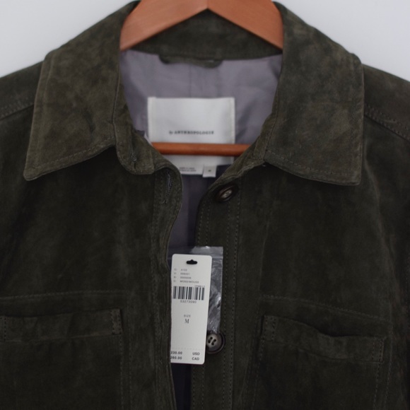 **SOLD** Anthropologie Suede Jacket - Picture 7 of 9